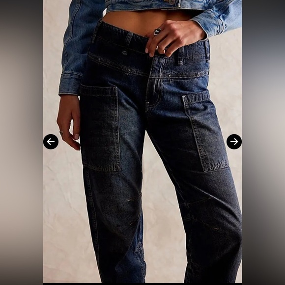 Free People Oasis Denim Crop Jeans, Size: 26- NWOT - Picture 16 of 16